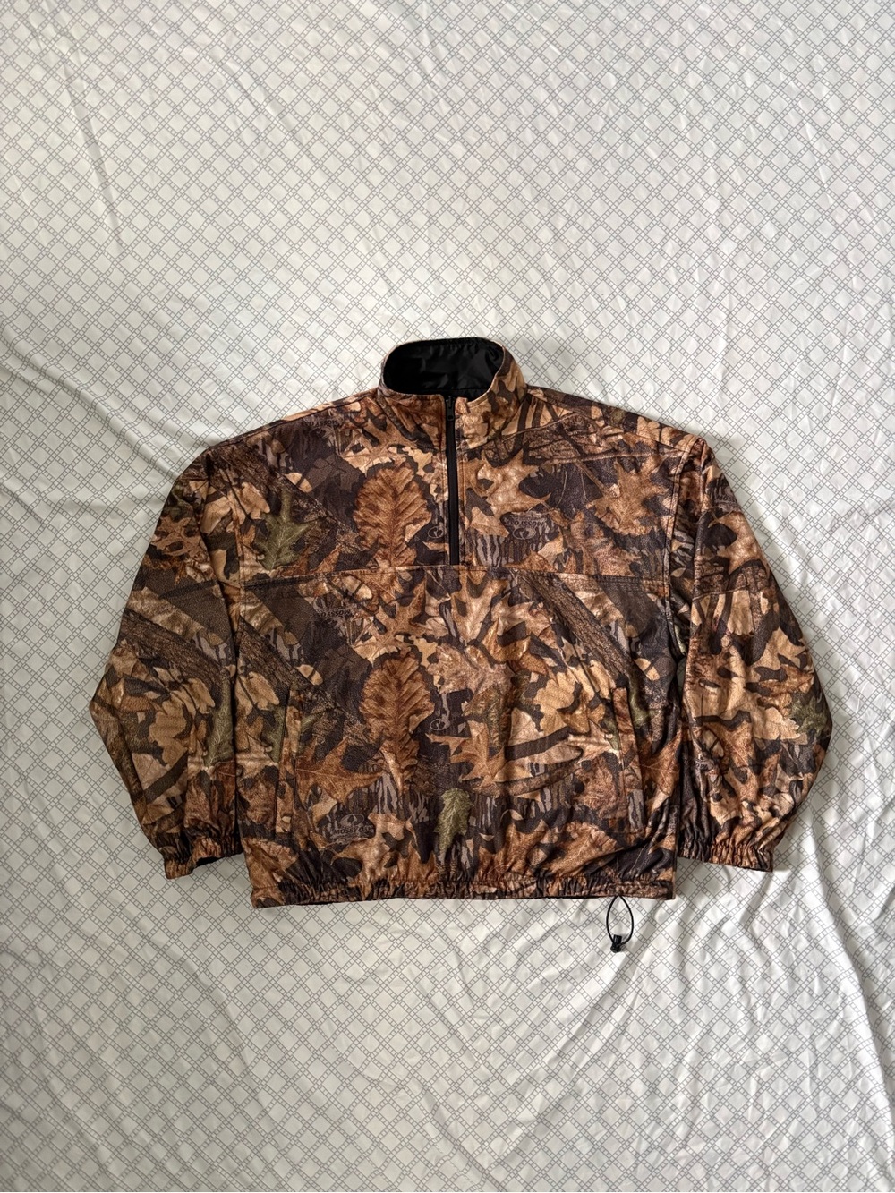 Vintage Duxbak Mossy Oak Forest Floor Reversible Camouflage Jacket